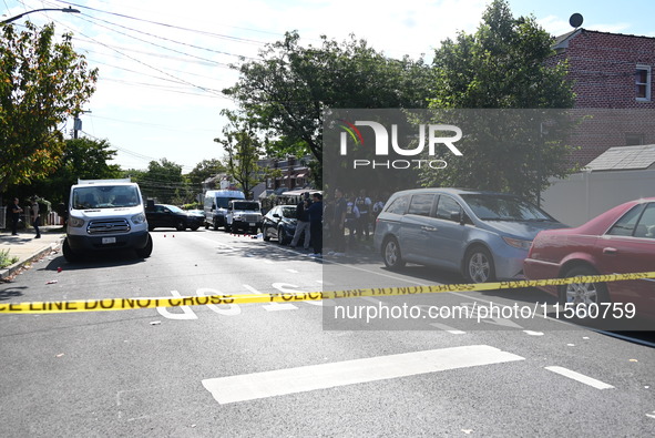 A 46-year-old male is shot multiple times and killed in Bronx, New York, United States, on September 9, 2024. At approximately 7:59 am, Mond...