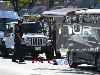 A 46-year-old male is shot multiple times and killed in Bronx, New York, United States, on September 9, 2024. At approximately 7:59 am, Mond...