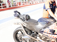 Brad Binder rides during the MotoGP Test at Misano World Circuit Marco Simoncelli in Misano Adriatico, Italy, on September 9, 2024. (