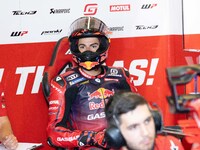 Augusto Fernandez participates in the MotoGP Test at Misano World Circuit Marco Simoncelli in Misano Adriatico, Italy, on September 9, 2024....