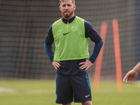 In Buenos Aires, Argentina, on September 9, 2024, Spanish footballer Iker Muniain has his first practice with the Argentine club San Lorenzo...