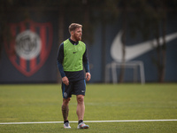 In Buenos Aires, Argentina, on September 9, 2024, Spanish footballer Iker Muniain has his first practice with the Argentine club San Lorenzo...