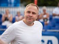 Lukasz Koszarek, president of PLK Polish Basketball League, attends the LOTTO 3x3 League tournament in Sosnowiec, Poland, on September 8, 20...