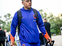 Netherlands player Million Manhoef plays during the match between the Netherlands and Georgia at the Covebo Stadium - De Koel for the Qualif...