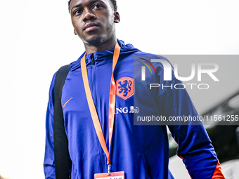 Netherlands player Antoni Milambo during the match between the Netherlands and Georgia at the Covebo Stadium - De Koel for the Qualification...