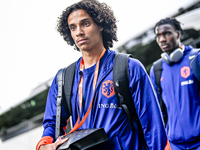 Netherlands player Gjivaj Zechiel plays during the match between the Netherlands and Georgia at the Covebo Stadium - De Koel for the Qualifi...