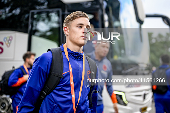 Netherlands player Max Bruns during the match between the Netherlands and Georgia at the Covebo Stadium - De Koel for the Qualification EK 2...