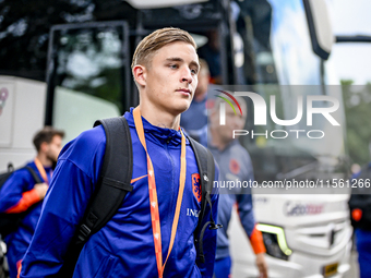 Netherlands player Max Bruns during the match between the Netherlands and Georgia at the Covebo Stadium - De Koel for the Qualification EK 2...