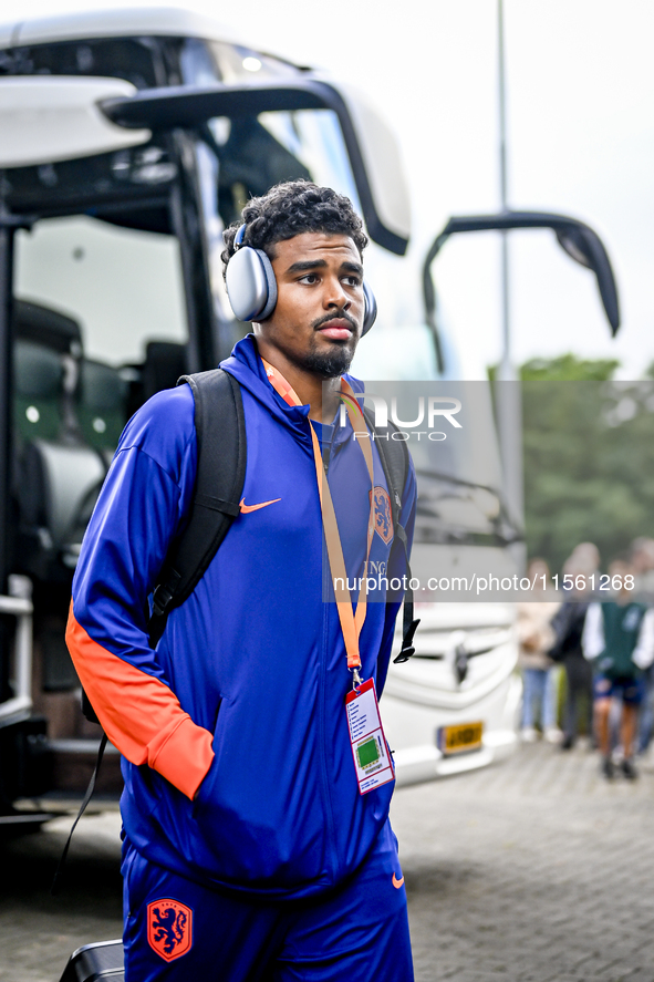 Netherlands player Ian Maatsen during the match between the Netherlands and Georgia at the Covebo Stadium - De Koel for the Qualification EK...