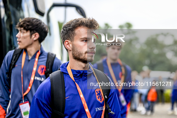 Netherlands player Dirk Proper plays during the match between the Netherlands and Georgia at the Covebo Stadium - De Koel for the Qualificat...