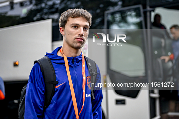 Netherlands player Youri Regeer during the match between the Netherlands and Georgia at the Covebo Stadium - De Koel for the Qualification E...