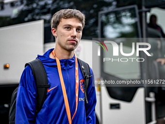 Netherlands player Youri Regeer during the match between the Netherlands and Georgia at the Covebo Stadium - De Koel for the Qualification E...