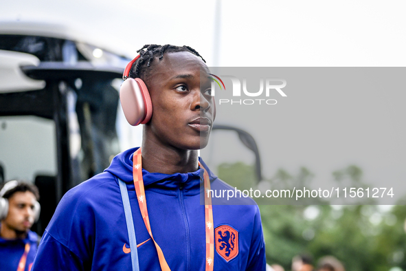 Netherlands player Emmanuel Emegha during the match between the Netherlands and Georgia at the Covebo Stadium - De Koel for the Qualificatio...