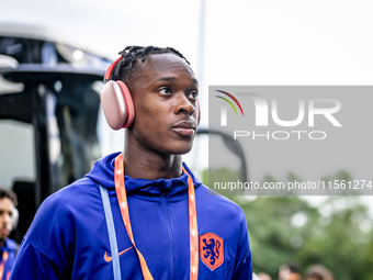 Netherlands player Emmanuel Emegha during the match between the Netherlands and Georgia at the Covebo Stadium - De Koel for the Qualificatio...