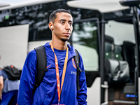 Netherlands player Anass Salah-Eddine during the match between Netherlands and Georgia at the Covebo Stadium - De Koel for the Qualification...