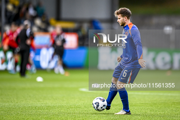 Netherlands player Dirk Proper during the match between the Netherlands and Georgia at the Covebo Stadium - De Koel for the Qualification EK...