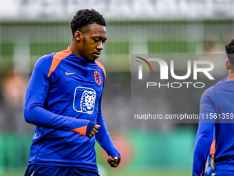 Netherlands player Antoni Milambo during the match between the Netherlands and Georgia at the Covebo Stadium - De Koel for the Qualification...