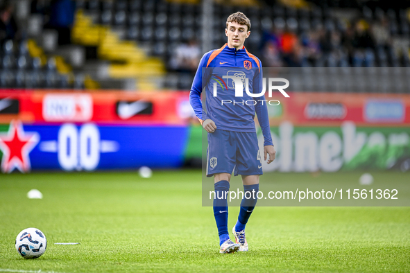 Netherlands player Youri Baas during the match between Netherlands and Georgia at the Covebo Stadium - De Koel for the Qualification EK 2025...