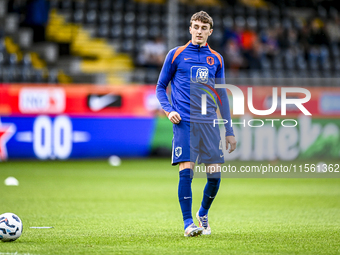 Netherlands player Youri Baas during the match between Netherlands and Georgia at the Covebo Stadium - De Koel for the Qualification EK 2025...