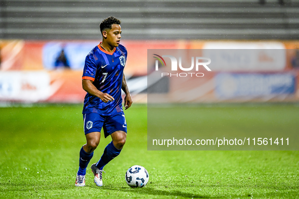 Netherlands player Million Manhoef during the match between the Netherlands and Georgia at the Covebo Stadium - De Koel for the Qualificatio...