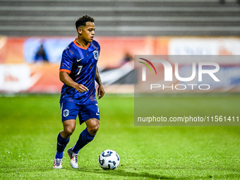 Netherlands player Million Manhoef during the match between the Netherlands and Georgia at the Covebo Stadium - De Koel for the Qualificatio...