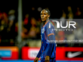 Netherlands player Emmanuel Emegha during the match between the Netherlands and Georgia at the Covebo Stadium - De Koel for the Qualificatio...