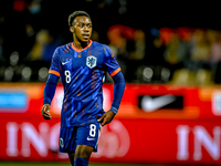 Netherlands player Antoni Milambo plays during the match between the Netherlands and Georgia at the Covebo Stadium - De Koel for the Qualifi...