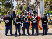 On September 2, 2024, in Banning Park, United States, 42 unions hold the 45th Annual LA Labor Day Parade, ending with a picnic in Banning Pa...