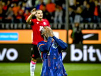 Netherlands player Emmanuel Emegha during the match between the Netherlands and Georgia at the Covebo Stadium - De Koel for the Qualificatio...