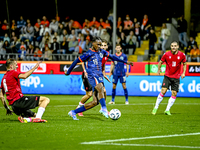 Netherlands player Emmanuel Emegha during the match between the Netherlands and Georgia at the Covebo Stadium - De Koel for the Qualificatio...