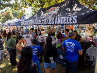 On September 2, 2024, in Banning Park, United States, 42 unions hold the 45th Annual LA Labor Day Parade, ending with a picnic in Banning Pa...