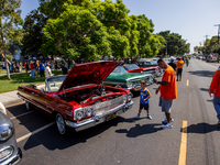 On September 2, 2024, in Banning Park, United States, 42 unions hold the 45th Annual LA Labor Day Parade, ending with a picnic in Banning Pa...