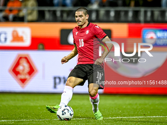 Georgia player Davit Zurabiani during the match between the Netherlands and Georgia at the Covebo Stadium - De Koel for the Qualification EK...