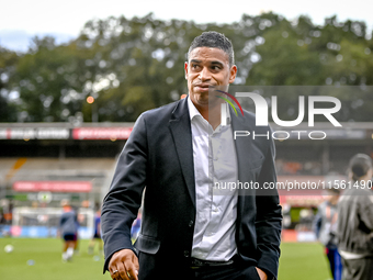 Netherlands trainer coach Michael Reiziger during the match between the Netherlands and Georgia at the Covebo Stadium - De Koel for the Qual...