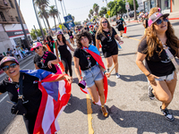 On September 2, 2024, in Banning Park, United States, 42 unions hold the 45th Annual LA Labor Day Parade, ending with a picnic in Banning Pa...