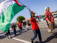 On September 2, 2024, in Banning Park, United States, 42 unions hold the 45th Annual LA Labor Day Parade, ending with a picnic in Banning Pa...