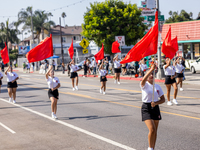 On September 2, 2024, in Banning Park, United States, 42 unions hold the 45th Annual LA Labor Day Parade, ending with a picnic in Banning Pa...