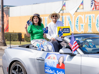 On September 2, 2024, in Banning Park, United States, 42 unions hold the 45th Annual LA Labor Day Parade, ending with a picnic in Banning Pa...