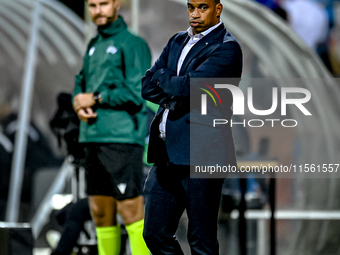 Netherlands trainer coach Michael Reiziger during the match between the Netherlands and Georgia at the Covebo Stadium - De Koel for the Qual...