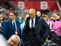 Luciano Spalletti, head coach of Italy's national team, before the Israel vs. Italy match on matchday 2 of the UEFA Nations League 2024-2025...