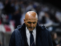 Luciano Spalletti, head coach of Italy's national team, before the Israel vs. Italy match on matchday 2 of the UEFA Nations League 2024-2025...