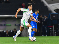 Samuele Ricci is in action during the Israel vs Italy match on matchday 2 of the UEFA Nations League 2024-2025, at Bozsik Arena in Budapest,...