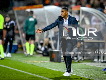 Netherlands trainer coach Michael Reiziger during the match between the Netherlands and Georgia at the Covebo Stadium - De Koel for the Qual...