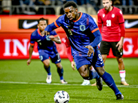 Netherlands player Noah Ohio, during the match Netherlands - Georgia at the Covebo Stadium - De Koel  for the Qualification EK 2025 group C...