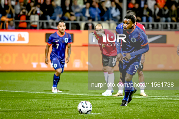 Netherlands player Noah Ohio during the match between the Netherlands and Georgia at the Covebo Stadium - De Koel for the Qualification EK 2...