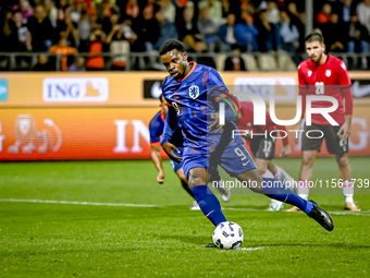 Netherlands player Noah Ohio during the match between the Netherlands and Georgia at the Covebo Stadium - De Koel for the Qualification EK 2...