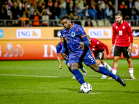 Netherlands player Noah Ohio during the match between the Netherlands and Georgia at the Covebo Stadium - De Koel for the Qualification EK 2...