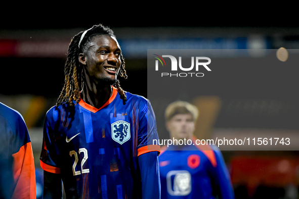 Netherlands player Ibrahim Cissoko during the match between the Netherlands and Georgia at the Covebo Stadium - De Koel for the Qualificatio...