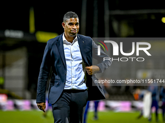 Netherlands trainer coach Michael Reiziger during the match between the Netherlands and Georgia at the Covebo Stadium - De Koel for the Qual...