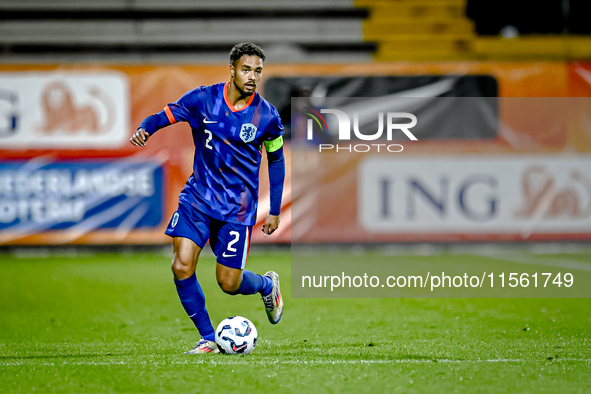 Netherlands player Devyne Rensch during the match between Netherlands and Georgia at the Covebo Stadium - De Koel for the Qualification EK 2...